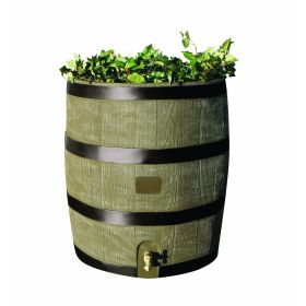 2-in-1 Rain Barrel Planter