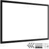 VEVOR Projector Screen Fixed Frame 100inch Diagonal 16:9 4K HD Movie Projector Screen with Aluminum Frame Projector Screen Wall Mounted for Home Theat