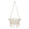 Round Tassel Cotton Sling Beige