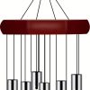 1pc Memorial Wind Chimes, Wind Chime For Outdoor With 6 Metal Tubes, Big Deep Sounds For Relaxing, Suitable For Outdoor Garden, Yard, Patio, Home Deco