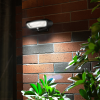 Motion sensor.  Outdoor wall body induction solar lamp body induction + intelligent light control