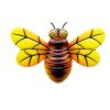 1pc/4pcs, Metal Colorful Bee Wall Decor, Bee Metal Wall Decor, Bee Metal Wall Art, Wall Decor, Metal Home Decor Wall Sculpture, Outside Decor, Outdoor