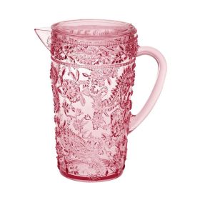 2.5 Quarts Crystal Clear Break Resistant Acrylic Cup (Color: As pic show, Type: Style D)