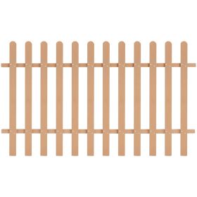 Picket Fence WPC 78.7"x47.2" (Color: Brown)