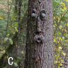 Resin Old Man Tree Hugger Bark Ghost Face Decoration Funny Tree Face D√©cor For Outdoor Yard Easter